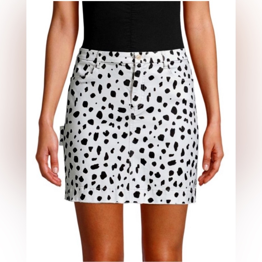 ATM Anthony Thomas melillo Animal Print Mini Skirt Size 6